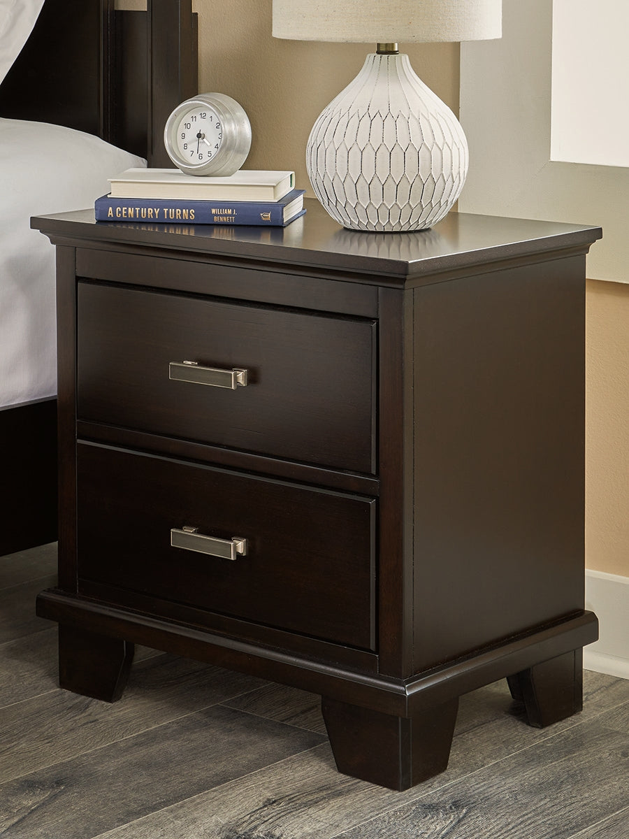 Furniture City Houma - Ashley Furniture - Covetown Nightstand - Two Drawer Night Stand - B441-92