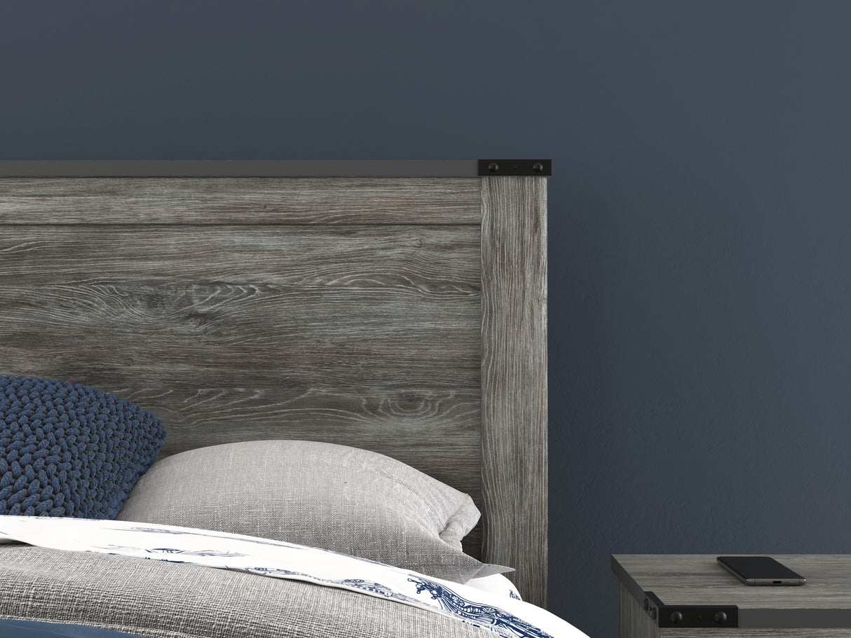 Frandern Full Panel Bed, Dresser and Mirror