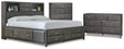Furniture City Houma - Ashley Furniture - Caitbrook Queen Storage Bed, Dresser and Chest - Queen Storage Bed, Dresser and Chest - B476B8