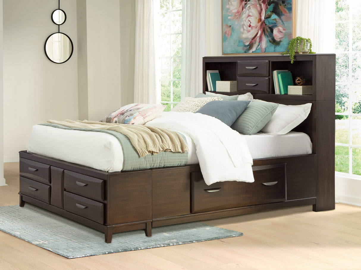 Furniture City Houma - Ashley Furniture - Vanmore Queen Storage Bed - Queen Storage Bed - B479B2