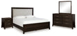 Furniture City Houma - Ashley Furniture - Neymorton Queen Upholstered Panel Bed, Dresser, Mirror and Nightstand - Queen Upholstered Panel Bed, Dresser, Mirror and Nightstand - B618B10