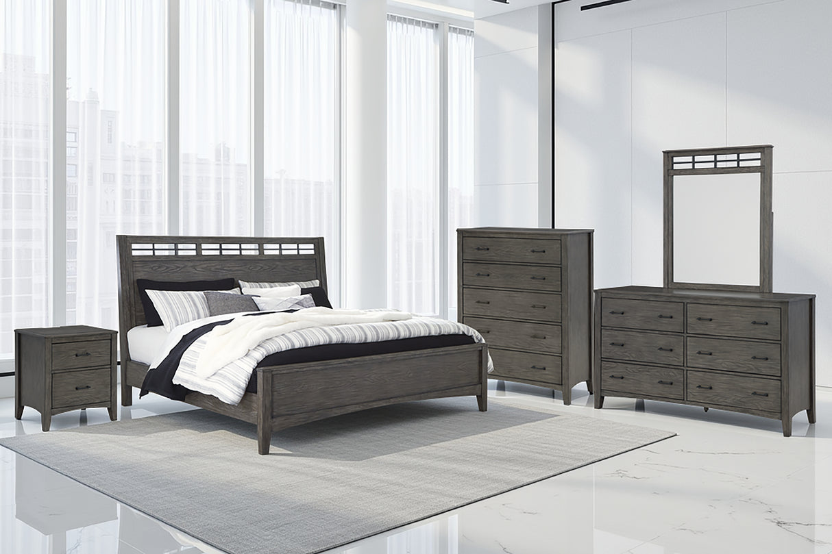 Furniture City Houma - Ashley Furniture - Montillan Queen Panel Bed - Queen Panel Bed - B651B2