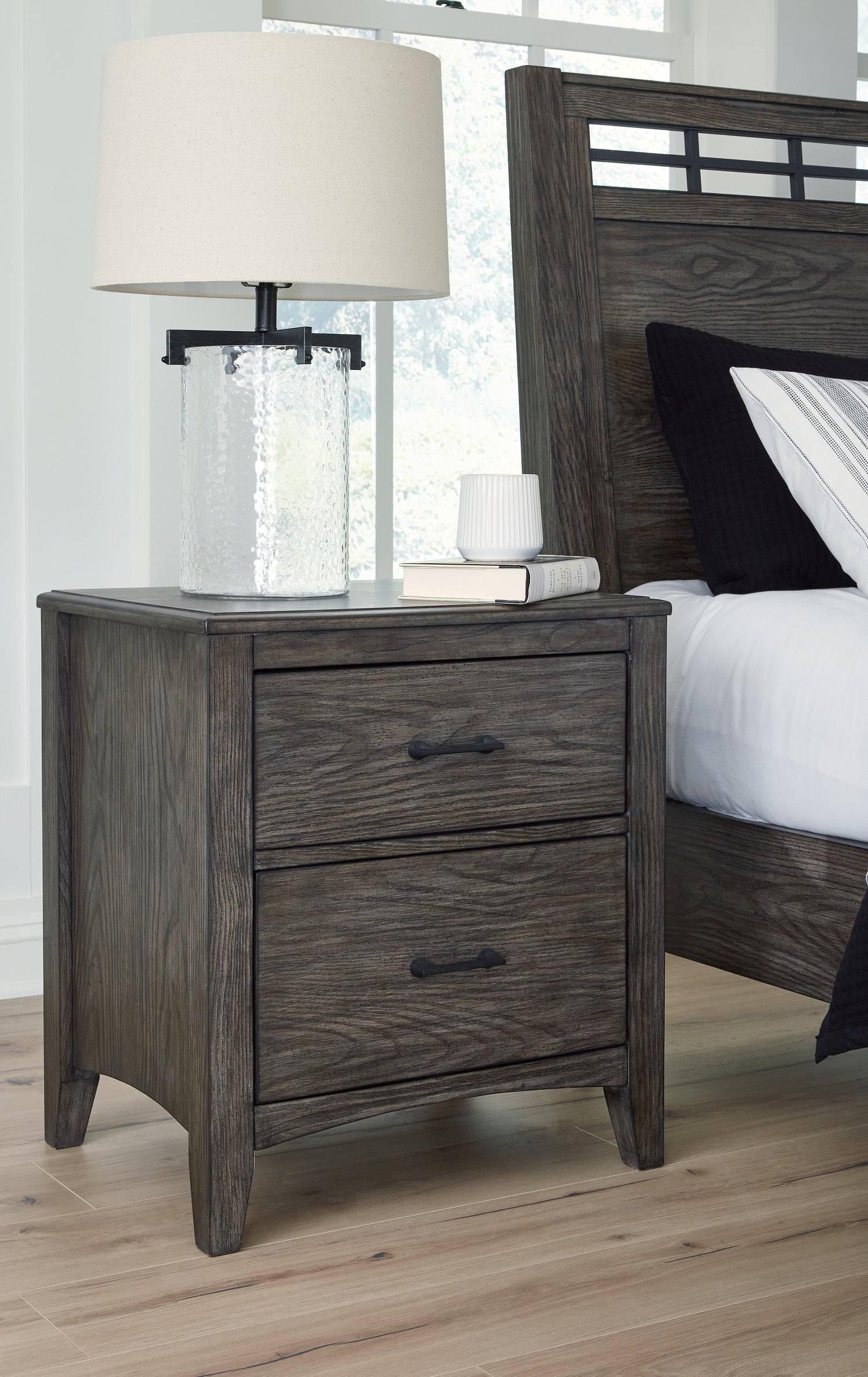 Montillan Queen Panel Bed, Dresser, Mirror and Nightstand