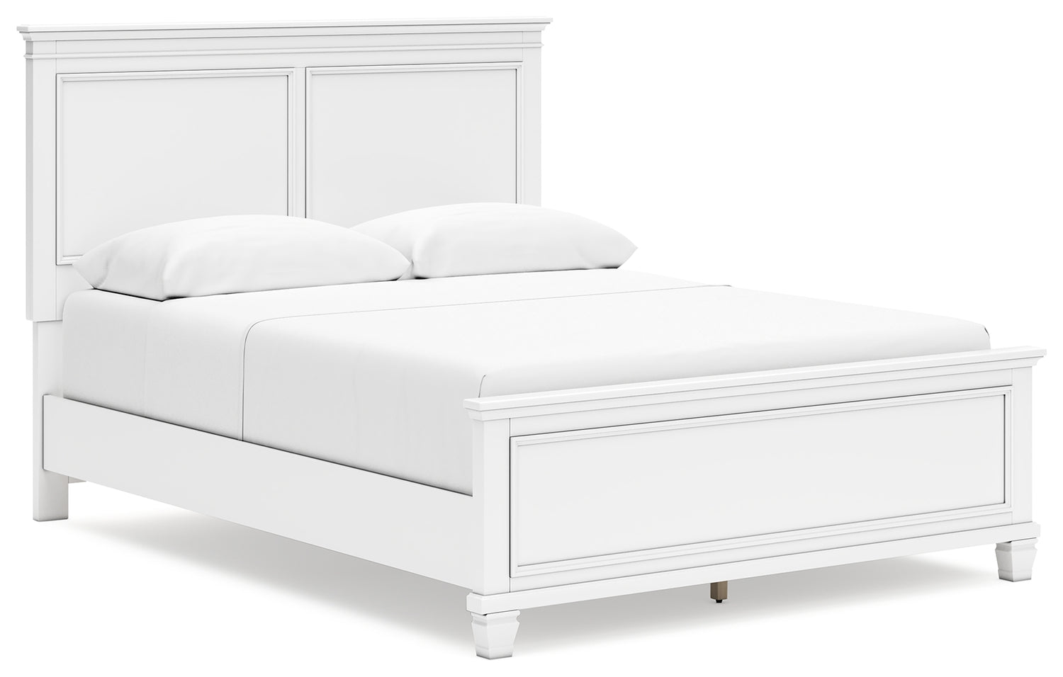 Fortman Queen Panel Bed, Dresser, Mirror and 2 Nightstands