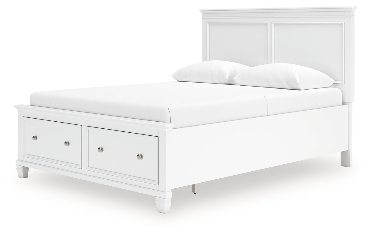 Fortman Queen Panel Storage Bed