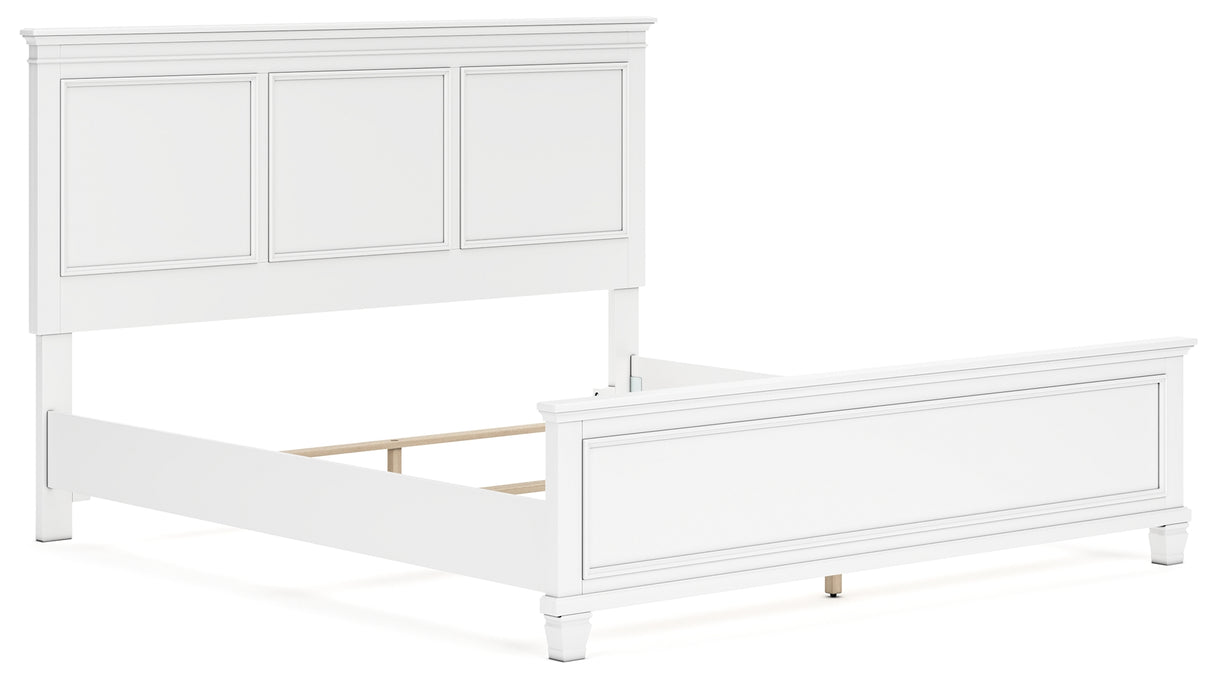 Fortman King Panel Bed, Dresser and 2 Nightstands