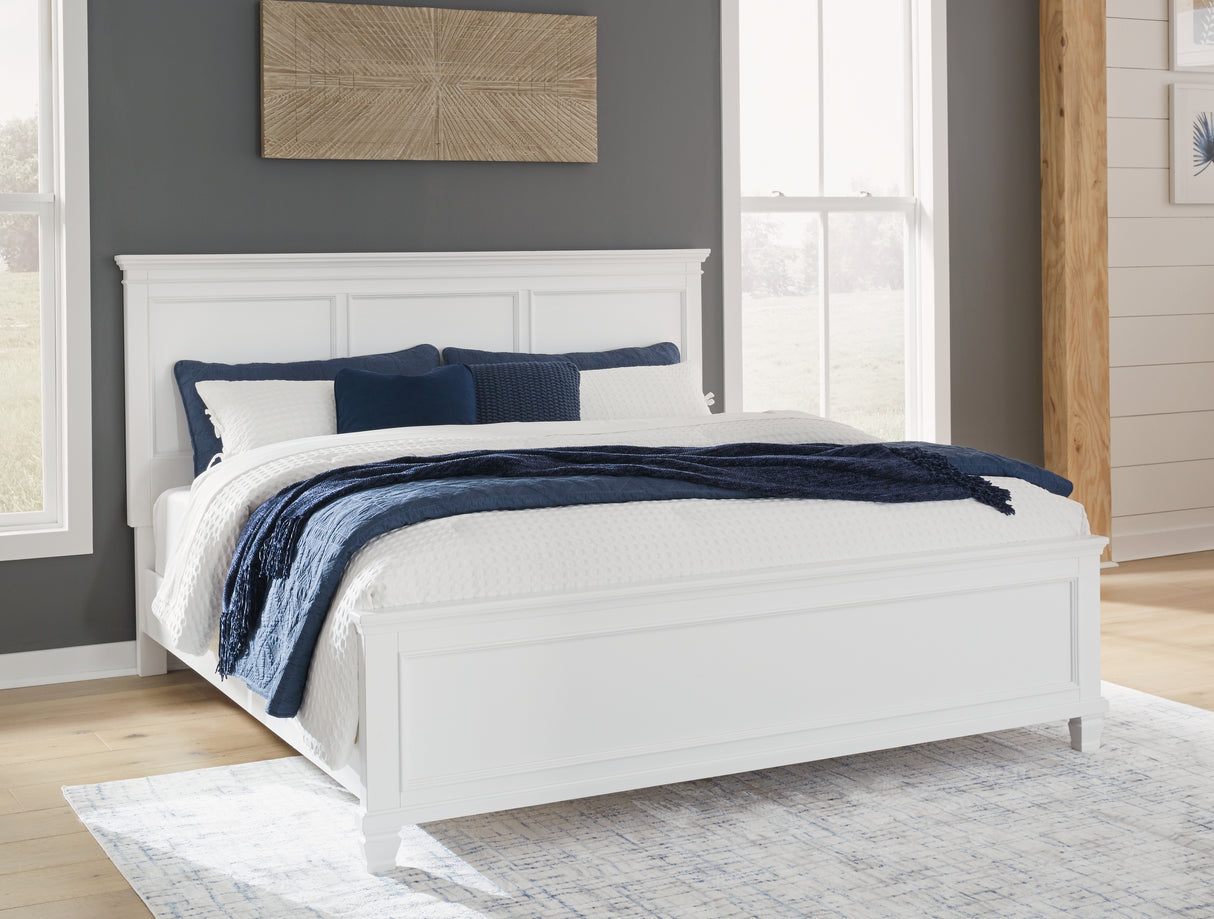 Furniture City Houma - Ashley Furniture - Fortman King Panel Bed - King Panel Bed - B680B4