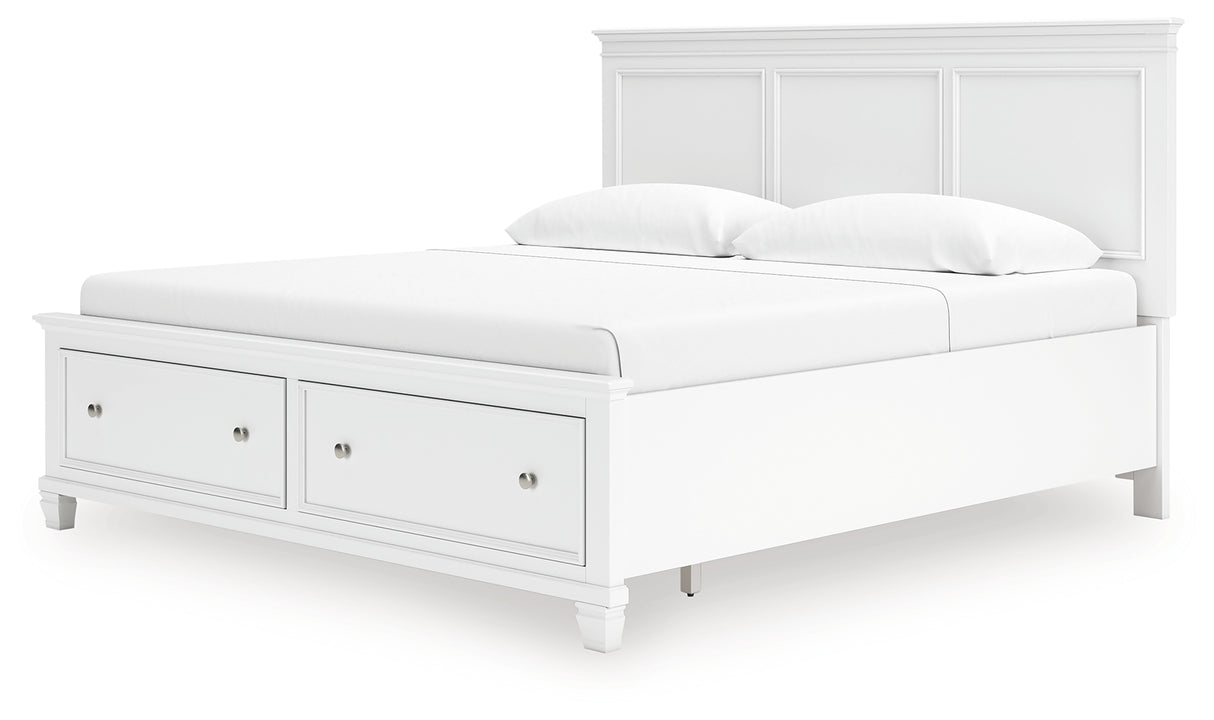 Fortman King Panel Storage Bed