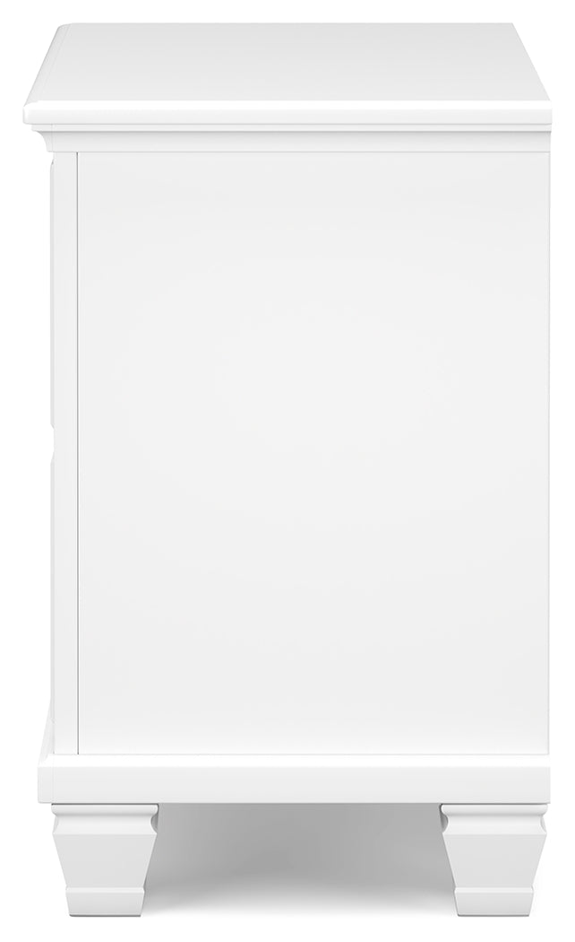 Fortman King Panel Bed, Dresser, Mirror, Chest and Nightstand