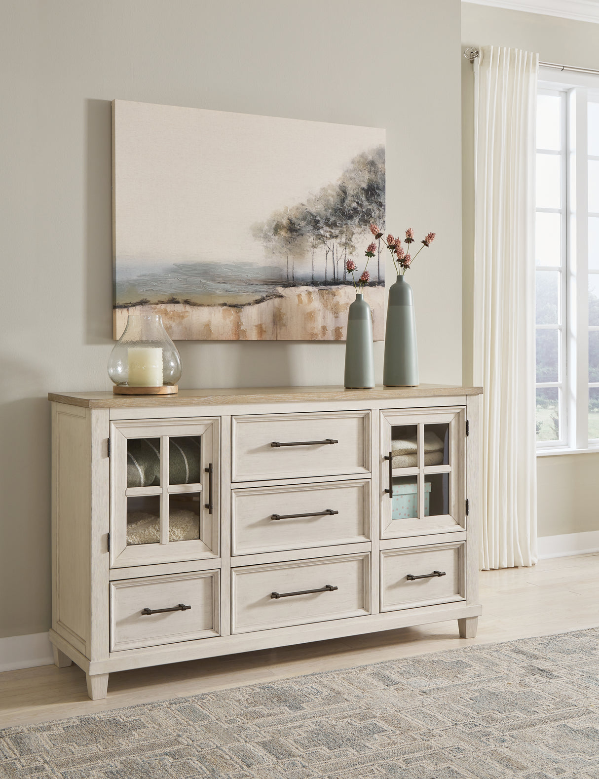 Furniture City Houma - Ashley Furniture - Shaybrock Dresser - Dresser - B683-31