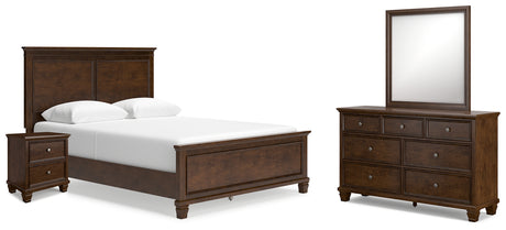 Furniture City Houma - Ashley Furniture - Danabrin Queen Panel Bed, Dresser, Mirror and Nightstand - Queen Panel Bed, Dresser, Mirror and Nightstand - B685B15
