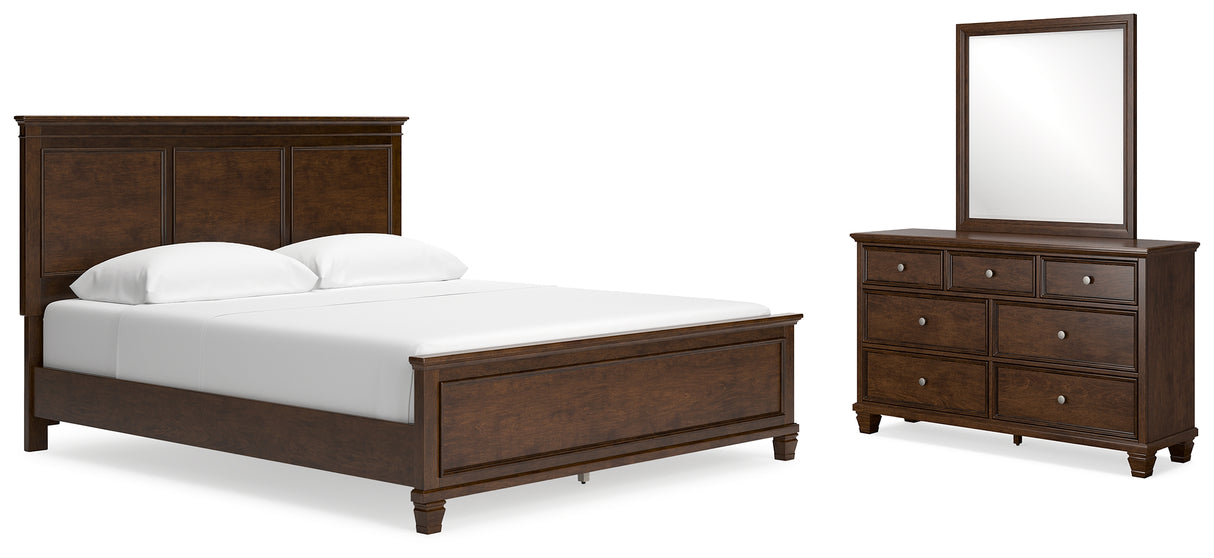 Furniture City Houma - Ashley Furniture - Danabrin California King Panel Bed, Dresser and Mirror - California King Panel Bed, Dresser and Mirror - B685B13