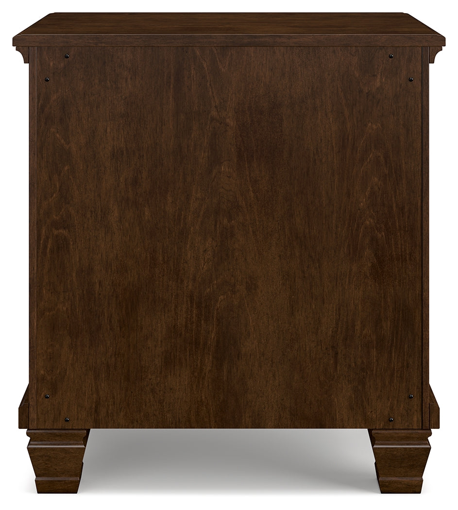 Danabrin Queen Panel Bed, Dresser, Mirror and Nightstand