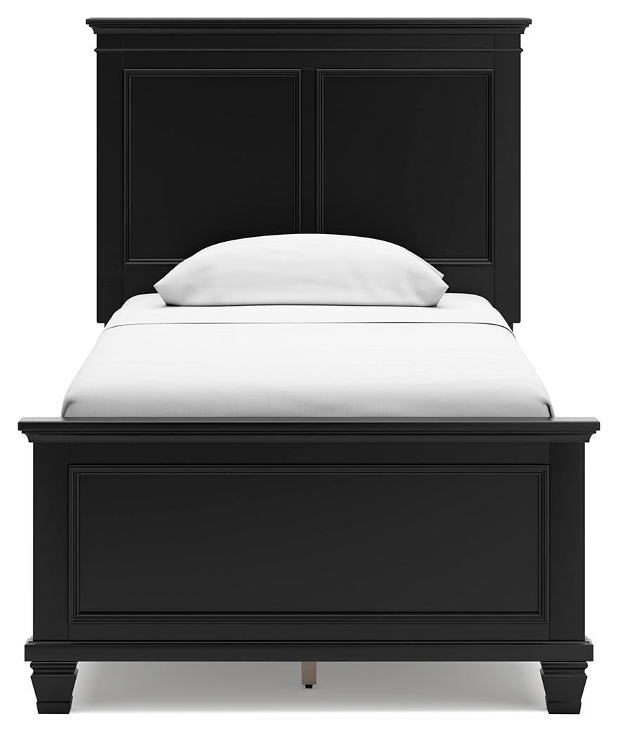 Lanolee Twin Panel Bed and Chest