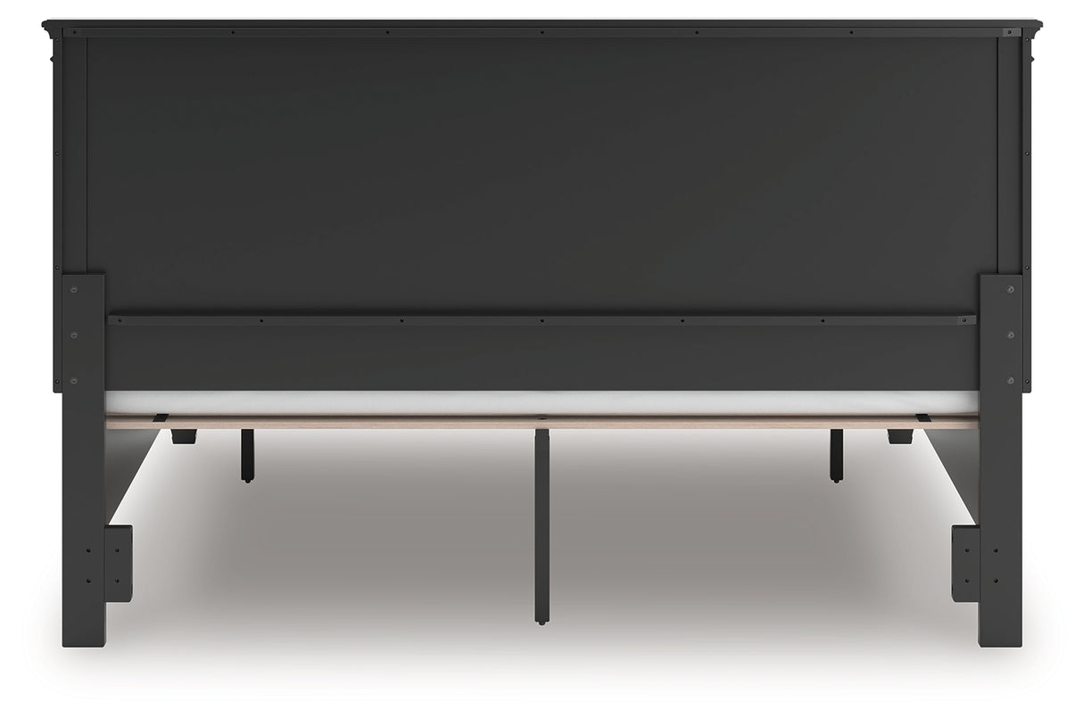 Lanolee King Panel Storage Bed