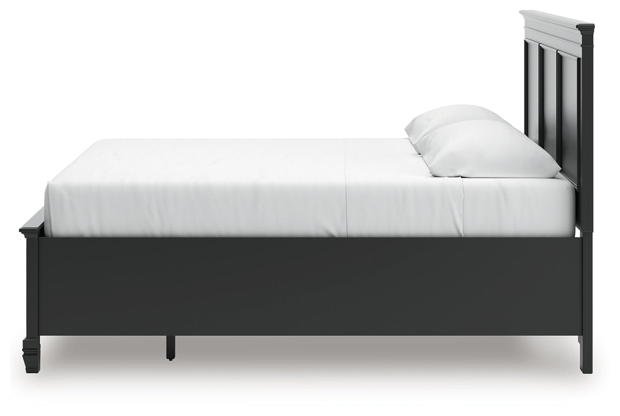 Lanolee King Panel Storage Bed