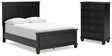 Furniture City Houma - Ashley Furniture - Lanolee Full Panel Bed and Chest - Full Panel Bed and Chest - B687B12