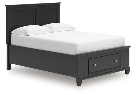 Lanolee Full Panel Storage Bed