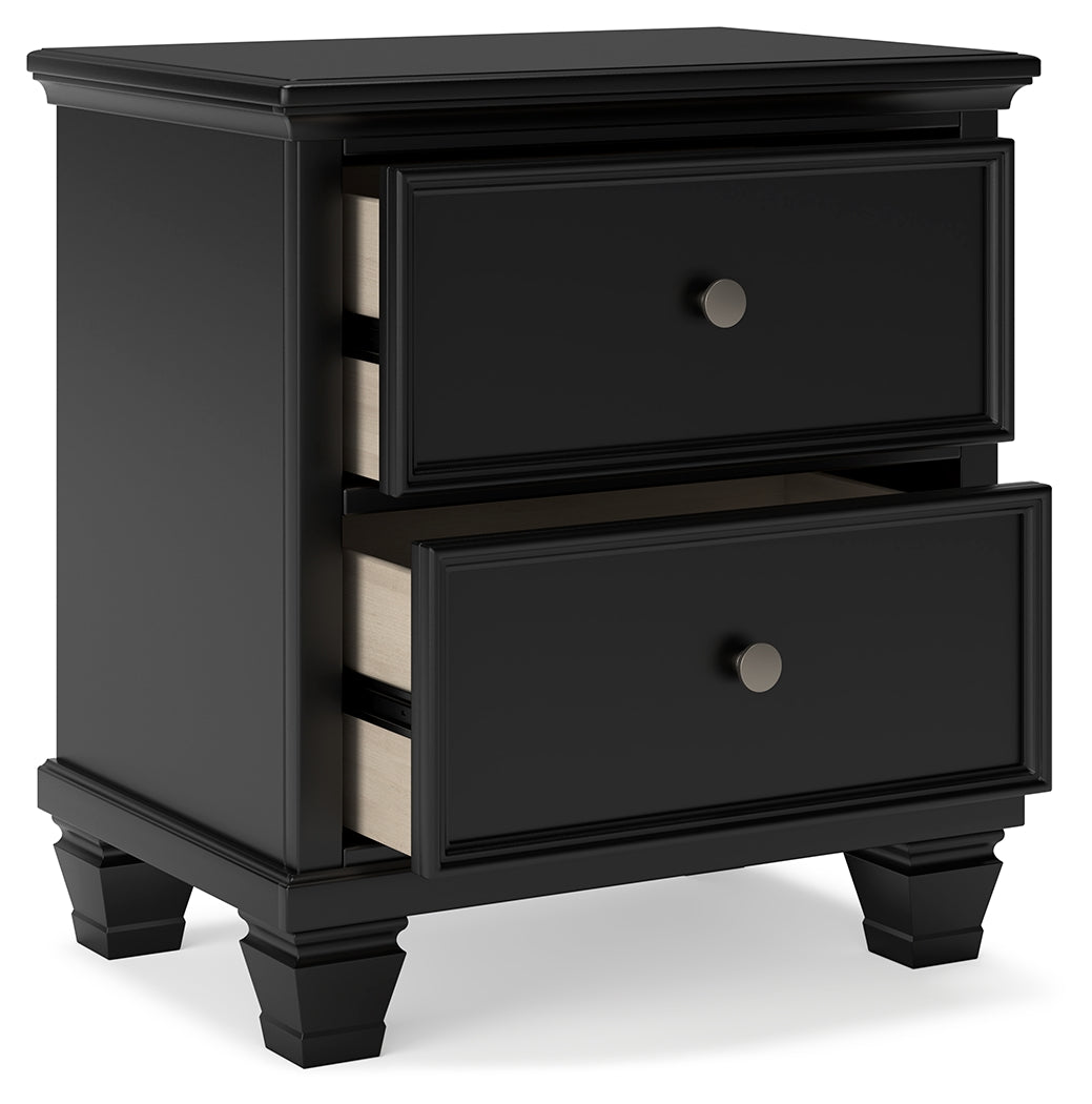 Lanolee Queen Panel Bed, Dresser, Mirror and Nightstand