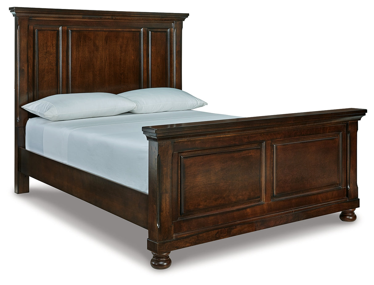 Porter Queen Panel Bed, Dresser, Mirror and 2 Nightstands