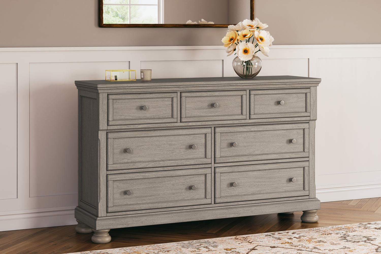 Lettner Queen Panel Bed, Dresser, and Nightstand