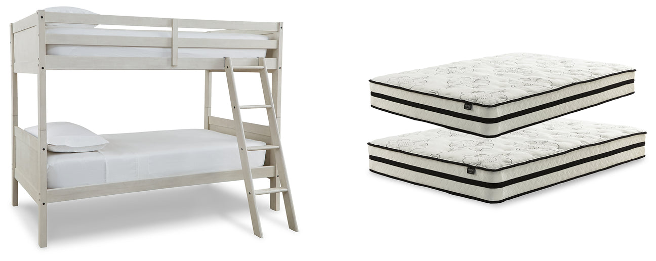 Furniture City Houma - Ashley Furniture - Robbinsdale Bunk Bed and Mattresses - Bunk Bed and Mattresses - B742B45