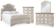 Furniture City Houma - Ashley Furniture - Realyn Full Panel Bed, Dresser, Mirror and Chest - Full Panel Bed, Dresser, Mirror and Chest - B743B80