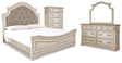 Furniture City Houma - Ashley Furniture - Realyn Queen Panel Bed, Dresser, Mirror and Chest - Queen Panel Bed, Dresser, Mirror and Chest - B743B28