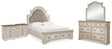 Furniture City Houma - Ashley Furniture - Realyn Queen Panel Bed, Dresser, Mirror and 2 Nightstands - Queen Panel Bed, Dresser, Mirror and 2 Nightstands - B743B83
