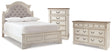 Furniture City Houma - Ashley Furniture - Realyn Full Panel Bed, Dresser and Chest - Full Panel Bed, Dresser and Chest - B743B88