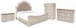 Furniture City Houma - Ashley Furniture - Realyn King Panel Bed, Dresser, Chest and 2 Nightstands - King Panel Bed, Dresser, Chest and 2 Nightstands - B743B75