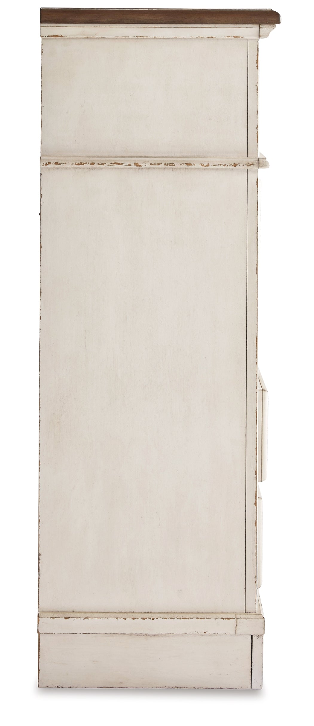 Realyn Full Panel Bed, Dresser, Mirror, Chest and Nightstand