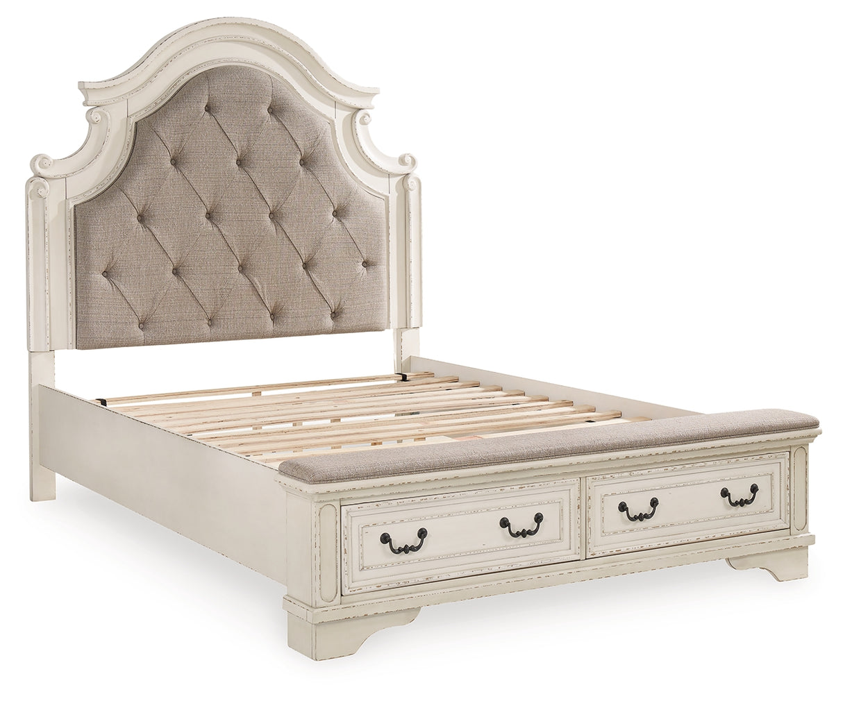 Realyn Queen Upholstered Storage Bed