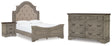 Furniture City Houma - Ashley Furniture - Lodenbay Queen Upholstered Panel Bed, Dresser and Nightstand - Queen Upholstered Panel Bed, Dresser and Nightstand - B751B13