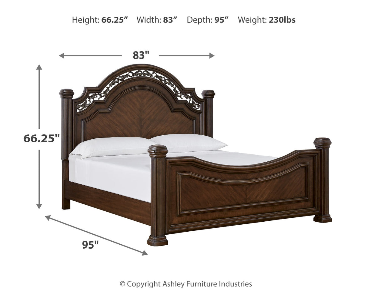 Lavinton King Poster Bed