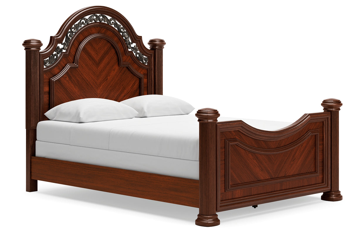 Lavinton Queen Poster Bed, Dresser and Mirror