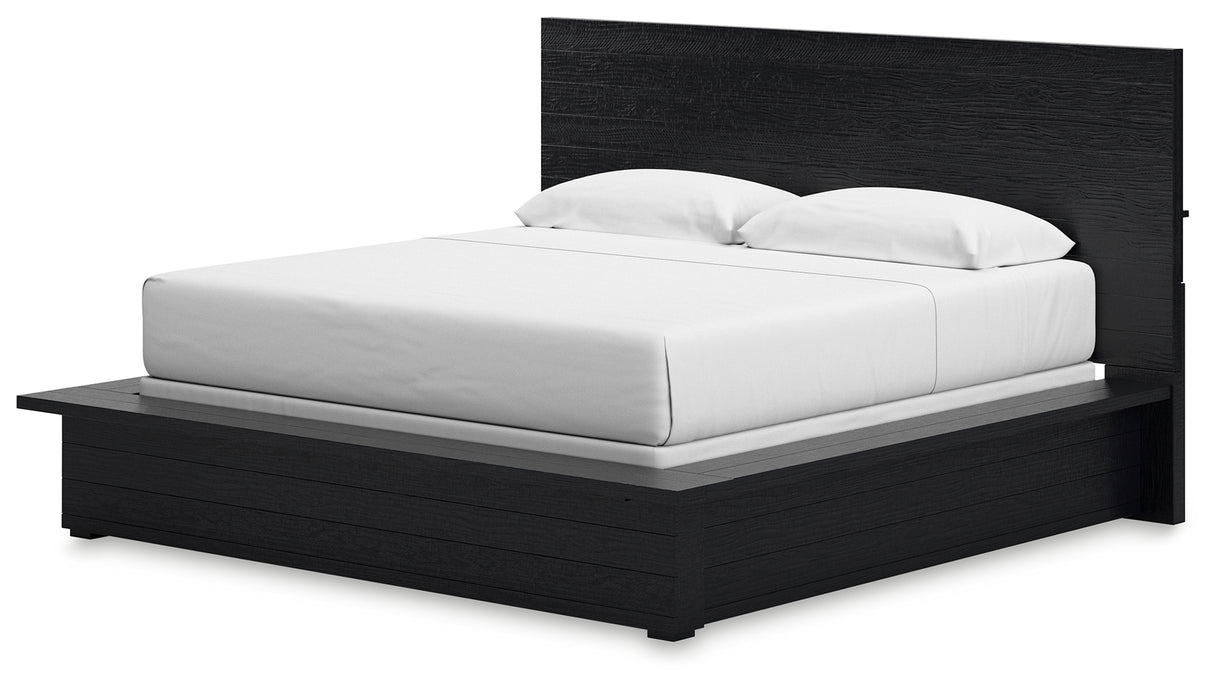Londer King Panel Bed