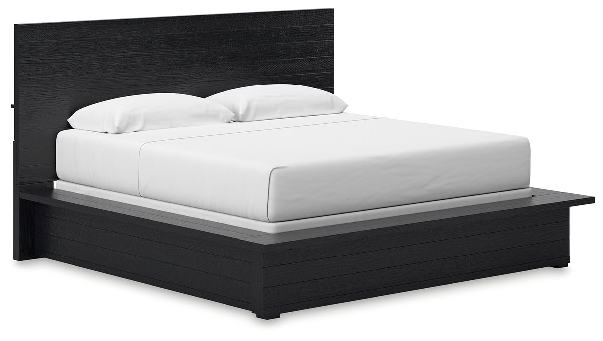 Londer King Panel Bed