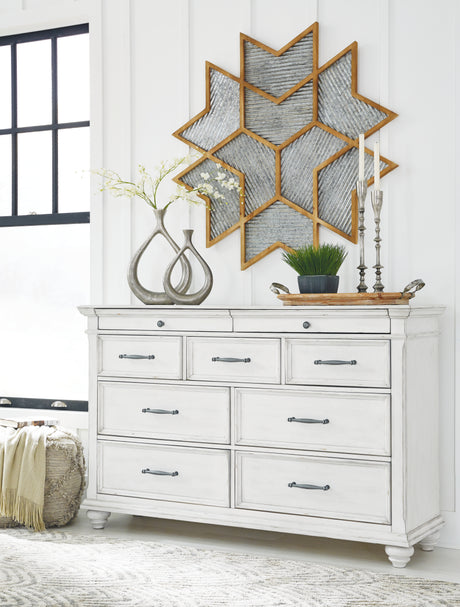 Furniture City Houma - Ashley Furniture - Kanwyn Dresser - Dresser - B777-31