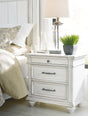 Furniture City Houma - Ashley Furniture - Kanwyn Nightstand - Three Drawer Night Stand - B777-93