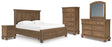 Furniture City Houma - Ashley Furniture - Feddinger King Panel Storage Bed, Dresser, Mirror, Chest and Nightstand - King Panel Storage Bed, Dresser, Mirror, Chest and Nightstand - PCB779B17