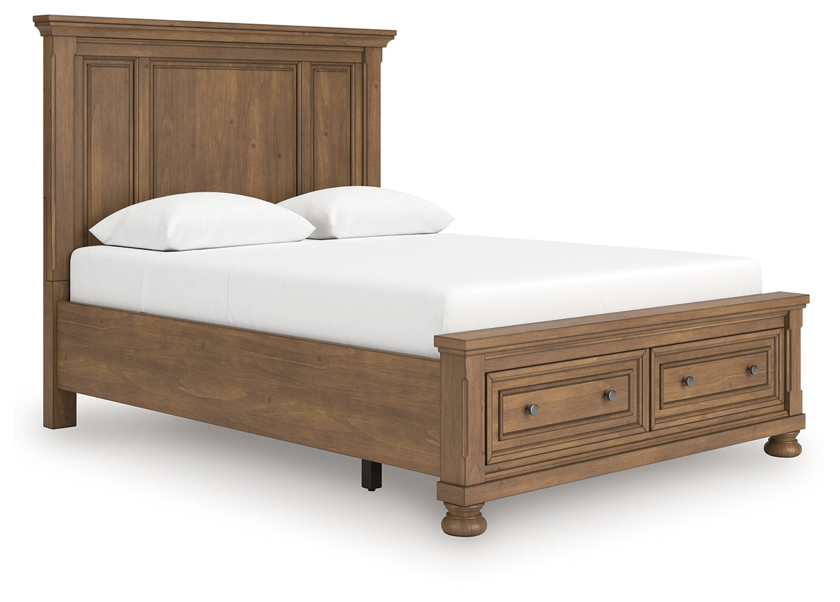 Feddinger Queen Panel Storage Bed