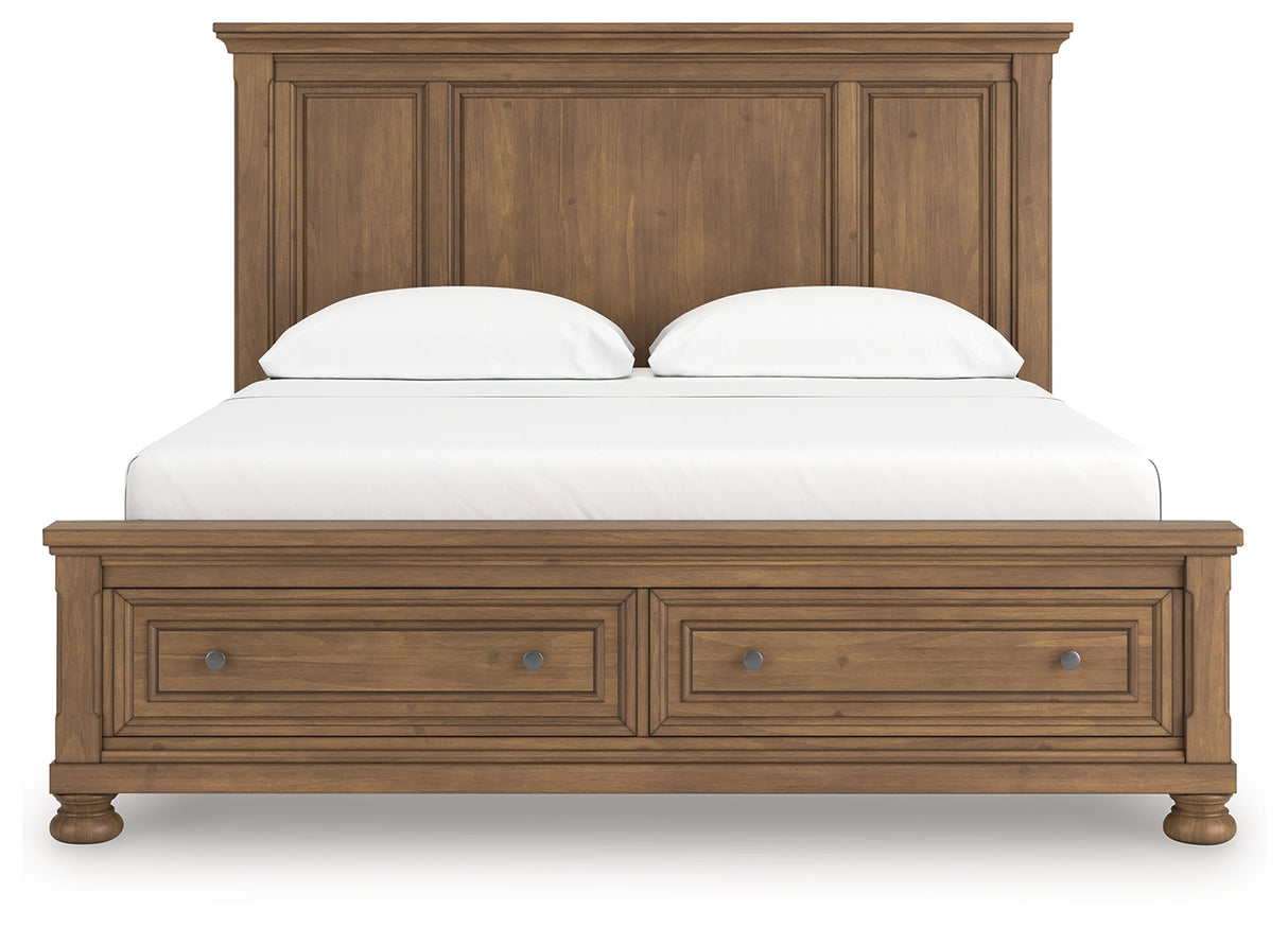 Feddinger California King Panel Storage Bed