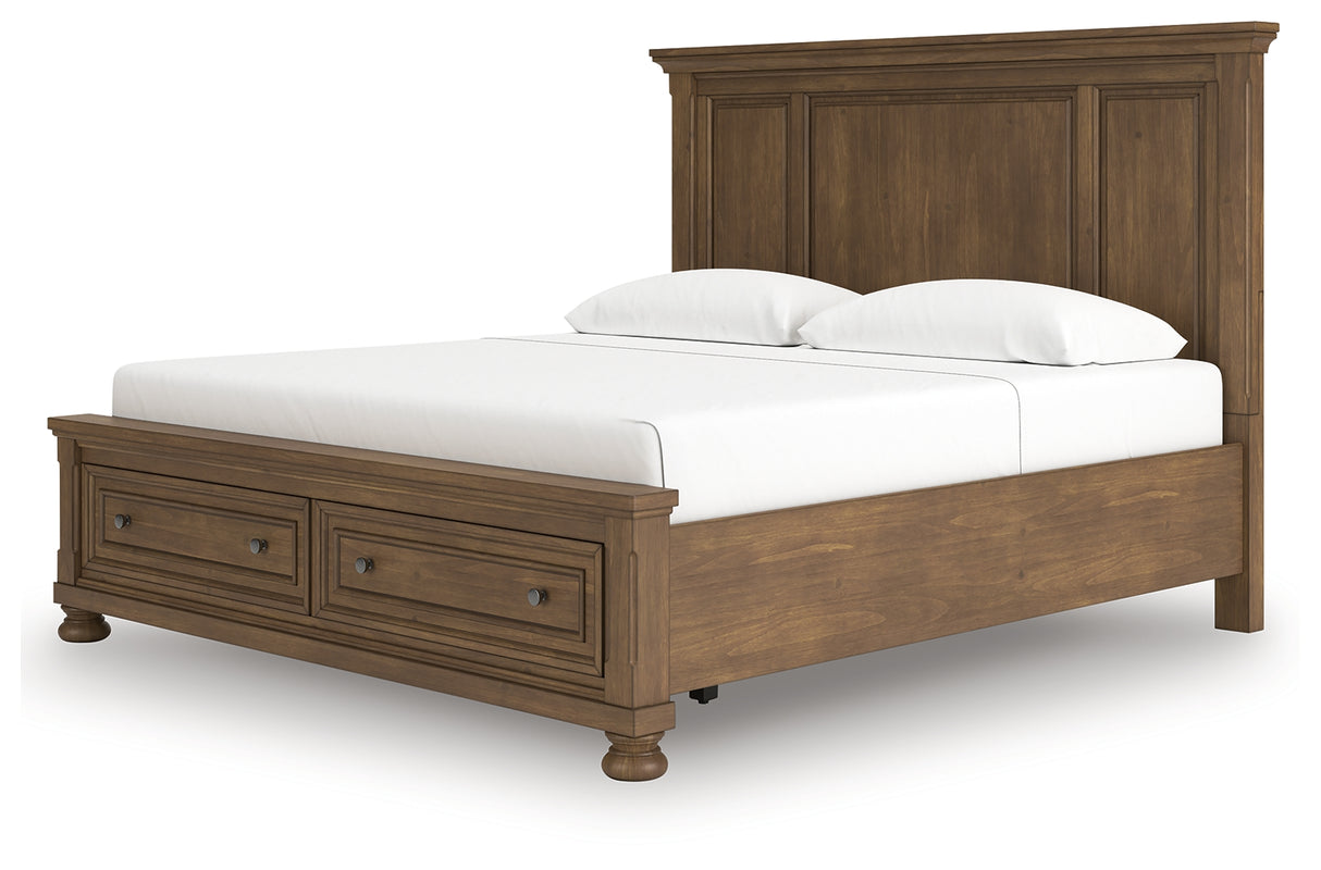 Feddinger King Panel Storage Bed