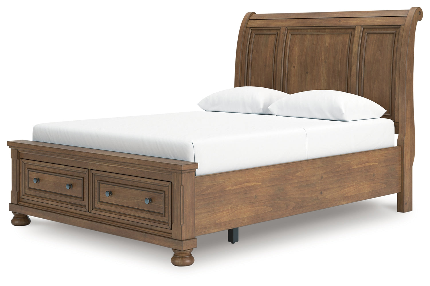 Feddinger Queen Sleigh Bed, Dresser, Mirror, Chest and Nightstand