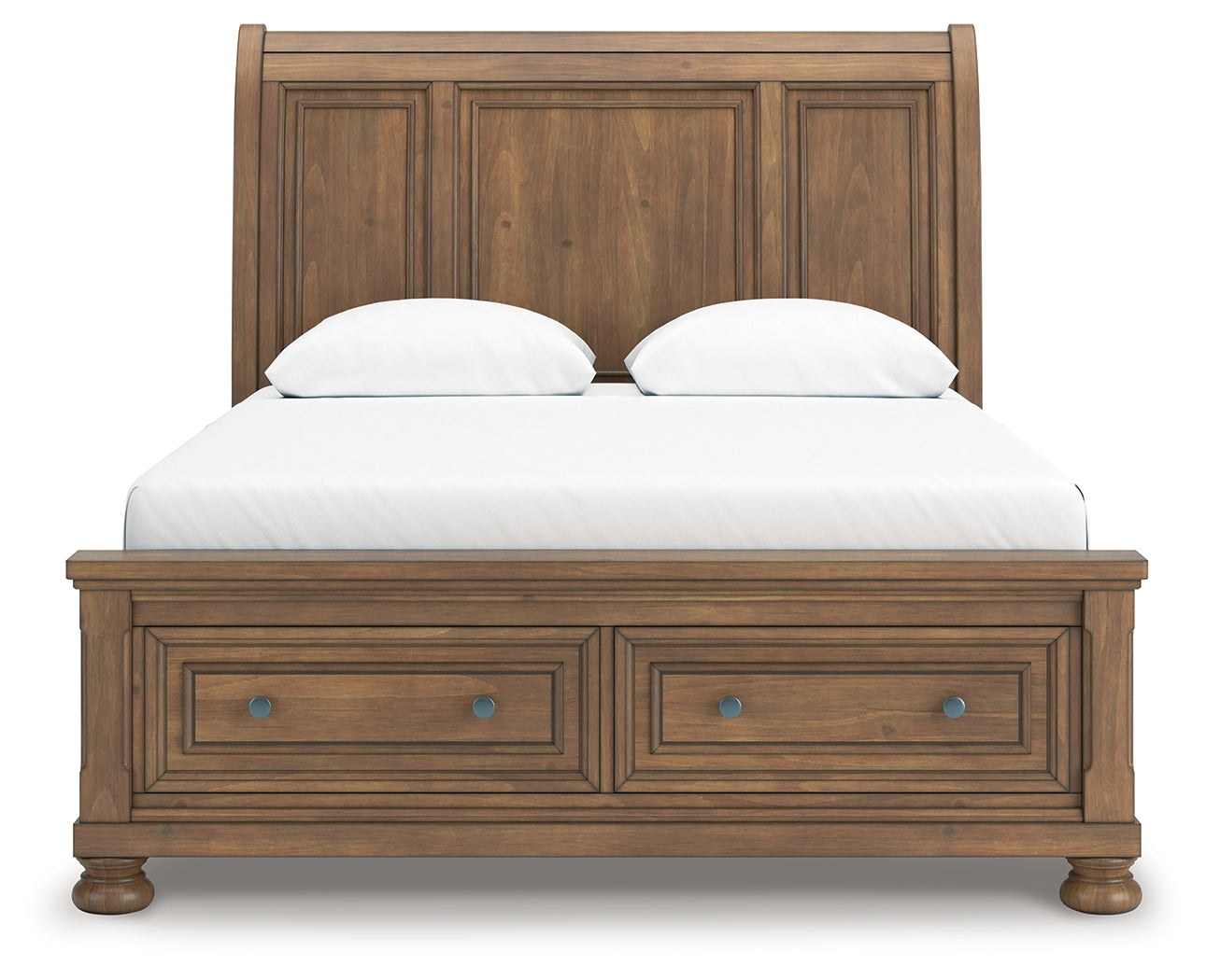 Feddinger Queen Sleigh Bed, Dresser, Mirror, Chest and Nightstand