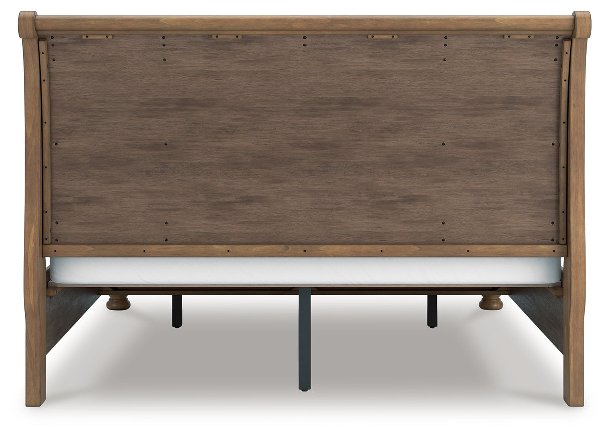 Feddinger King Storage Sleigh Bed