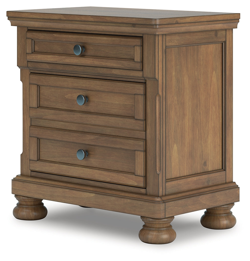 Feddinger King Panel Storage Bed, Dresser, Mirror, Chest and Nightstand