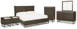 Furniture City Houma - Ashley Furniture - Arkenton King Panel Bed, Dresser, Mirror, Chest and 2 Nightstands - King Panel Bed, Dresser, Mirror, Chest and 2 Nightstands - B786B10