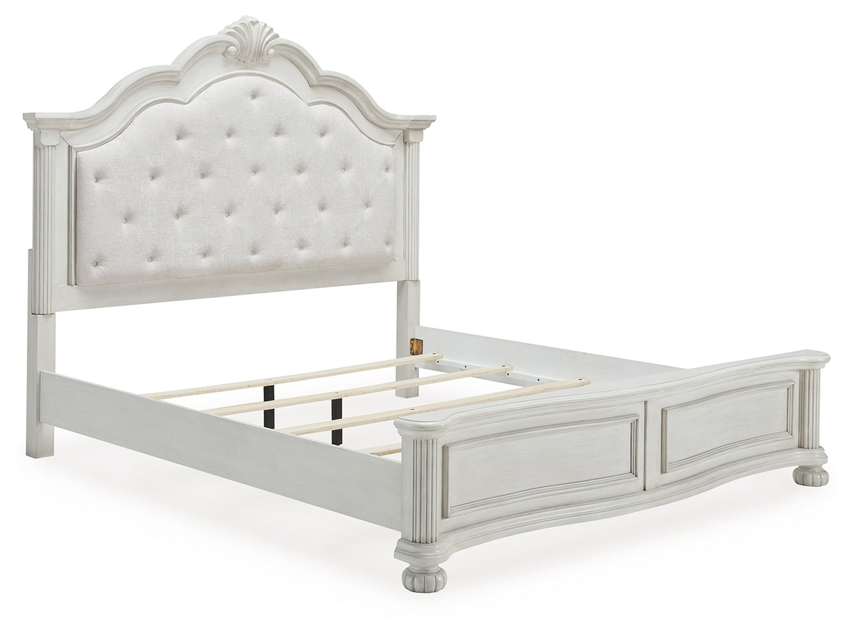 Montelaine California King Upholstered Panel Bed